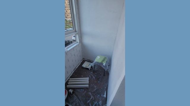 vlog#24 Хотела отдохнуть и почитать книгу, но внезапно покрасила балкон! 19 мая 2024 г.
