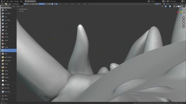 Create a Dragon Part 1 - Sculpting Timelapse смотреть онлайн
