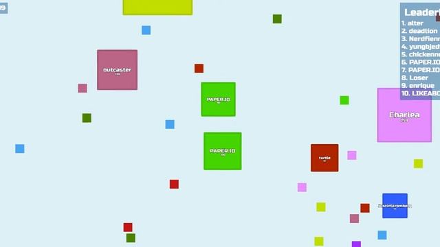 Пробую играть в АгарПапер ио смотреть онлайн