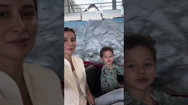 Равшана Куркова отдыхает с детьми в 2025 году