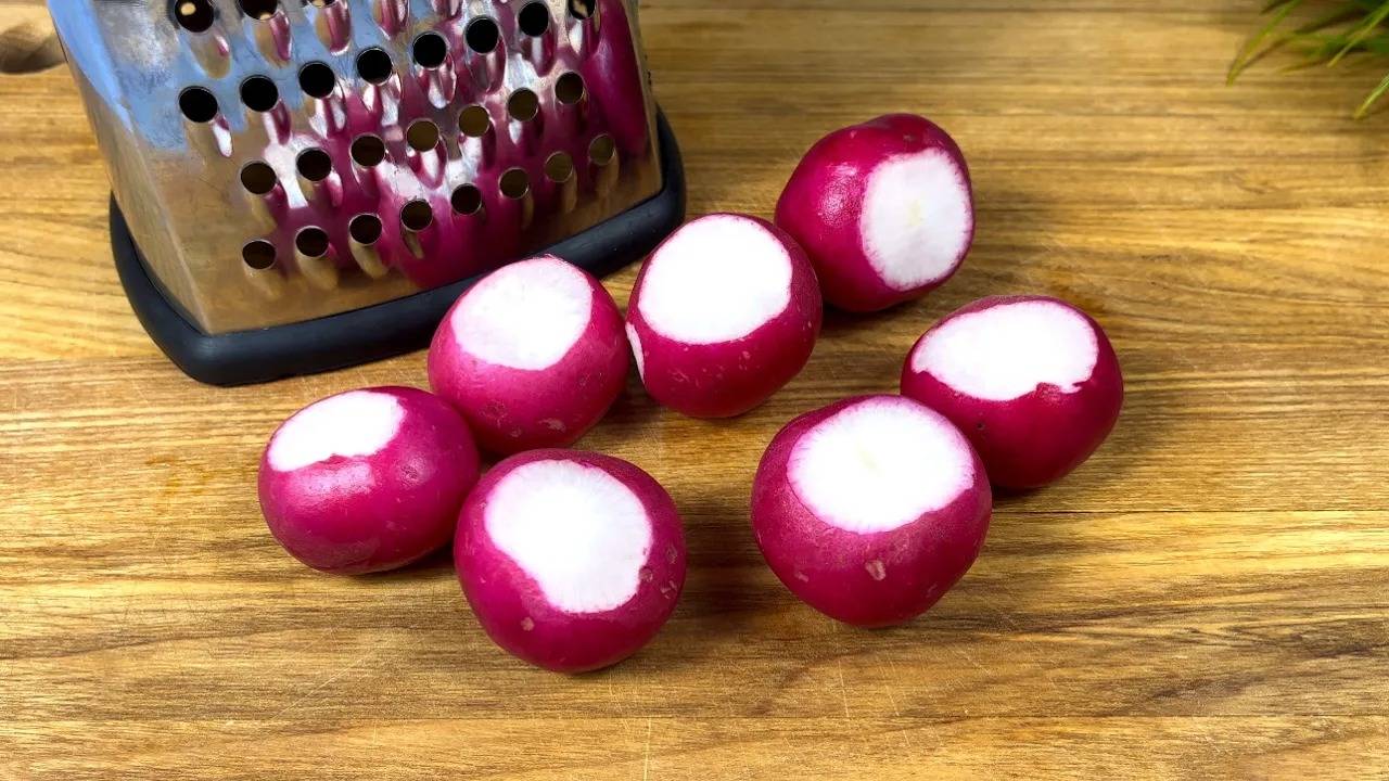 В сезон РЕДИСКИ готовлю только ЭТОТ салат! Все просто и вкусно ОЧЕНЬ! смотреть онлайн