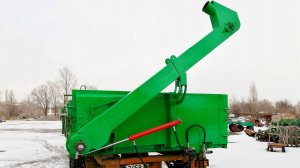 Загрузчик сеялок Зус-ЗБС, замер максимальной производительности.