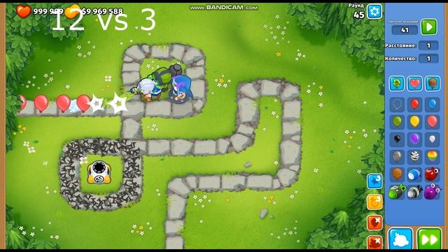 клеевая инфенерия vs магического ниндзя! Второй четвертьфинал Bloons TD 6 смотреть онлайн