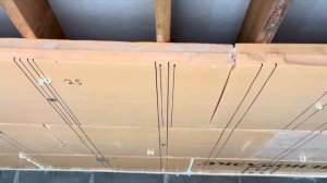 Утеплил потолок мансардного этажа пеноплэксом 100 мм