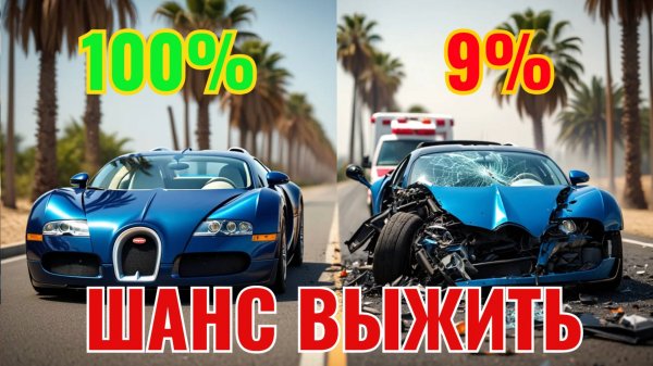 РЕАЛЬНЫЙ ШАНС ВЫЖИТЬ! ЖЕСТЬ!  Самые жестокие аварии!  Узнай, кто самый прочный? #30 | BeamNG Drive
