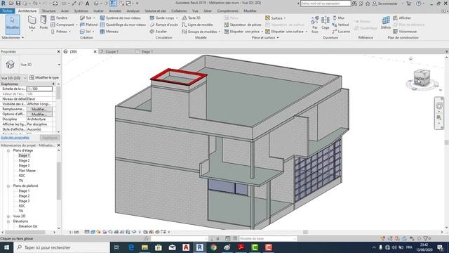 TUTO 12 : Balcon avec les gardes corps avec REVIT смотреть онлайн