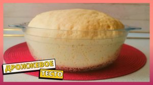 Самый простой рецепт вкусного и воздушного дрожжевого теста для пирожков, беляшей и сосисок в тесте