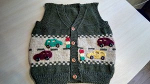 Декор для жилета для мальчика (часть 2)