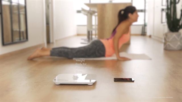 Bathroom scale Surface Precision EcoPower 10200 Smart Healthy White Black смотреть онлайн