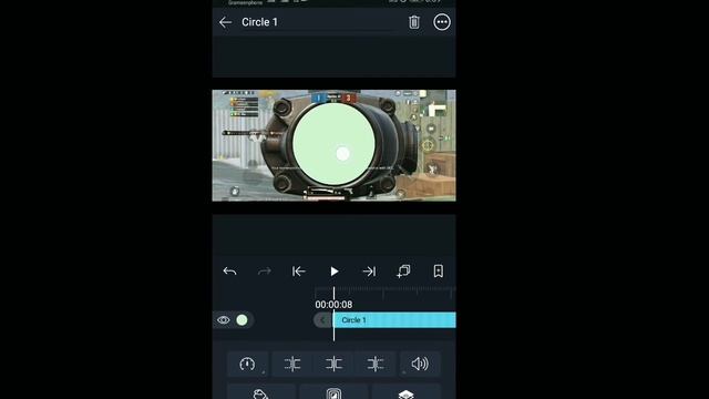 PUBG (SABER SCOPE) Effect in Alight motion(Some kinemaster) смотреть онлайн
