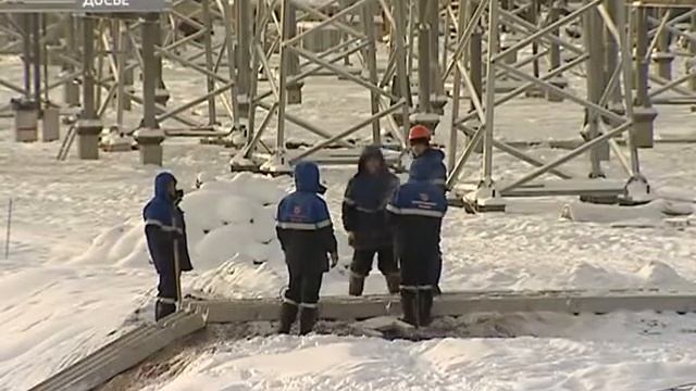 27/11 2013 В Якутии сомкнули энергокольцо протяженностью более 1200 км // Вести-Саха смотреть онлайн