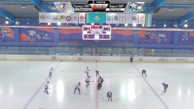Торпедо 2007 (г.Усть-Каменогорск) - Барыс 2007 (г.Нур-Султан), ЧРК 2019/2020, 3 тур смотреть онлайн