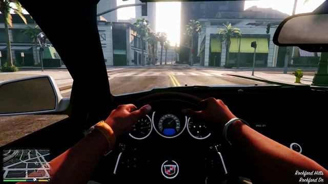 GTA 5 PC | 2009 Cadillac CTS-V Car mod смотреть онлайн