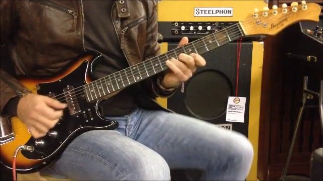Harmony H802 electric guitar смотреть онлайн