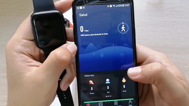 T55+ Smartwatch Cómo Emparejar y Características смотреть онлайн