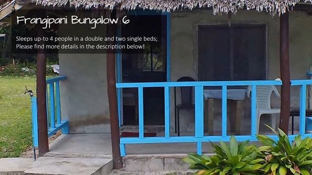 Frangipani Bungalow 6 - Lonnoc Eco Beach Bungalows, Espiritu Santo, Vanuatu смотреть онлайн