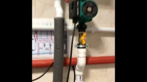 Система отопления с первичными и вторичными кольцами