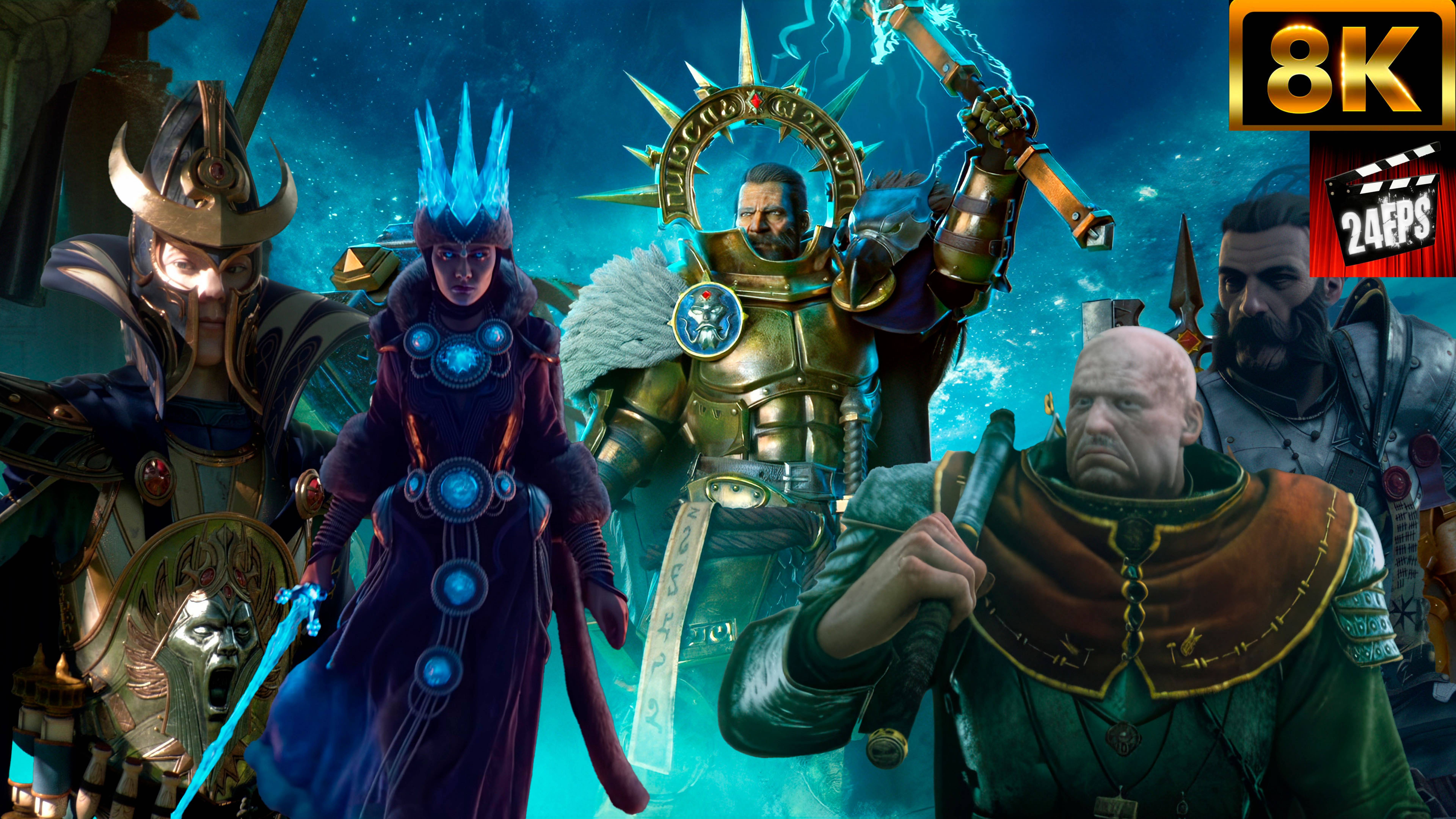 Warhammer Fantasy - All Games - All CGI Cinematics ( "Special" 8K) смотреть онлайн
