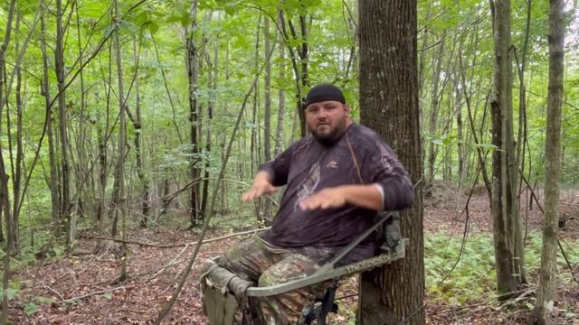 My climber treestand setup. Climber treestand. Buckshot Equalizer 24” climbing stand. смотреть онлайн