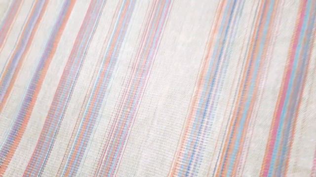 Холст полотенечный 50 см п/льняной пестротканый, кайма серо-синий смотреть онлайн