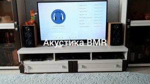 Акустика на широкополосных динамиках BMR и высокочастотных AMT-65.