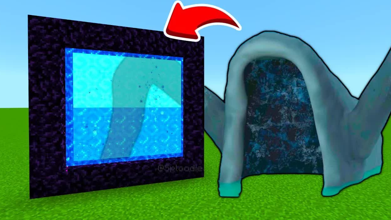 Как сделать Портал к ПОЖИРАТЕЛЮ МОРЕЙ в Minecraft с модами смотреть онлайн