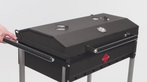 СБОРКА ГРИЛЯ-МАНГАЛА FORESTER BQ-718Pro с крышкой, термометром и колесами