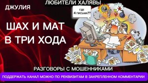 ДЖУЛИЯ. ШАХ И МАТ | ТЕЛЕФОННЫЕ МОШЕННИКИ