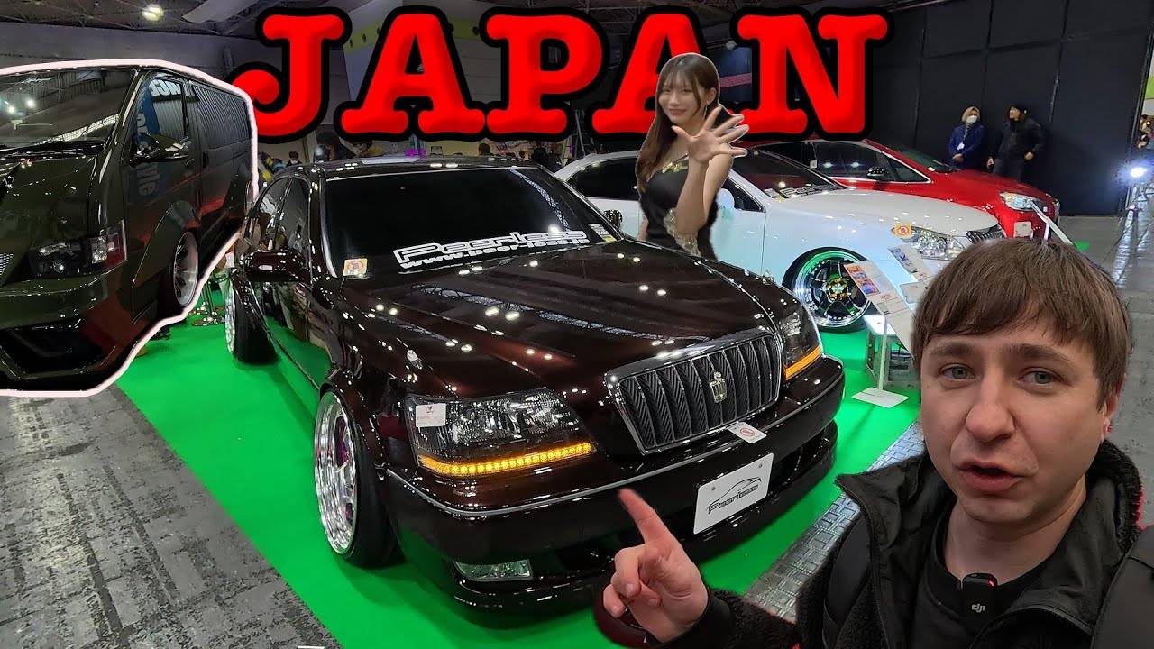 ТОП тюнинга в Японии! Сумасшедшие JDM машины на автошоу смотреть онлайн