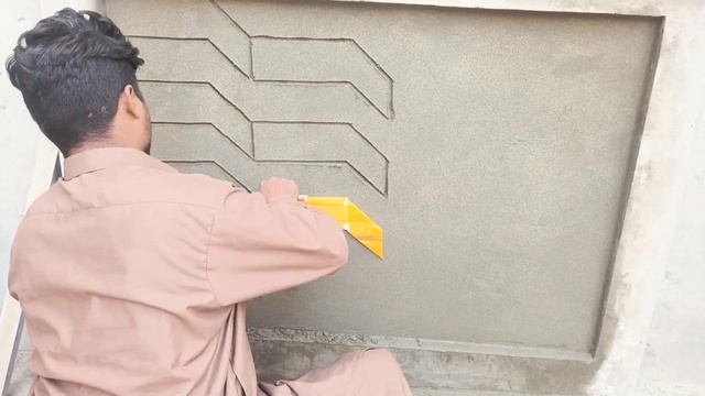 Amazing & Beautiful optical illusion 3D cement wall design смотреть онлайн