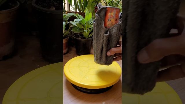 How to Upcycle Old Towel into Cement Planter смотреть онлайн