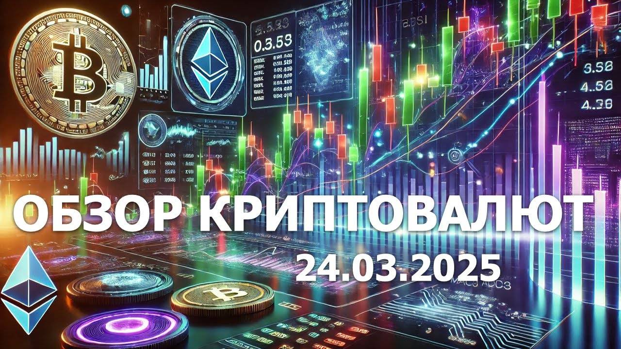 24.03.2025 - Технический анализ криптовалют #bitcoin #ethereum #btc #я #крипто смотреть онлайн