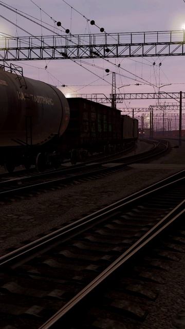 Trainz 22, «ВЛ10-055 отправляется со станции Златоуст» смотреть онлайн