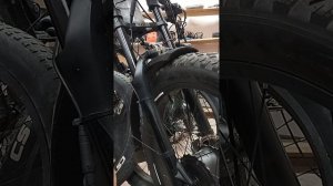 Установка фары Арктик на электровелосипед