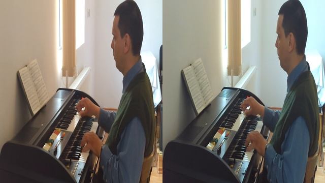 'Tis The Promise Of God - Organist Bujor Florin Lucian playing on the Elka X19T Organ смотреть онлайн