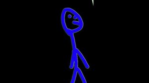 Блу бежит футаж