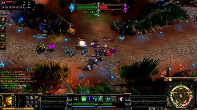 I Can Play Lol?! - Cassiopeia *with Pietcold, Ruri, Vex,Gunn!*