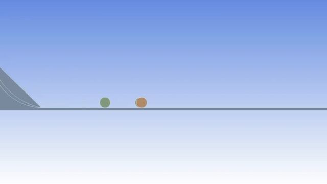 Barrel Race Side View - Tautochrone Curve - ANSYS Rigid Dynamics смотреть онлайн