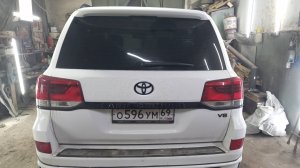 ТОЙОТА Ленд Крузер 200 : РЕМОНТ ЗАДНЕЙ ЧАСТИ КУЗОВА