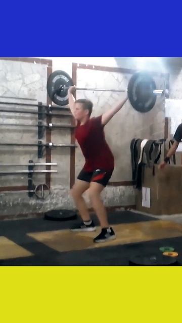 Ілля. Ривок з пояса #Shorts #weightlifting смотреть онлайн