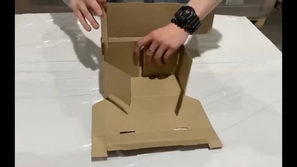 Как правильно собрать коробку 210х114х92