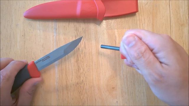MORA Light My Fire bushcraft knife review. смотреть онлайн