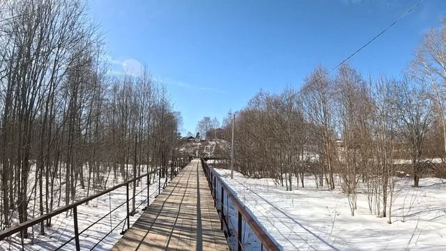 г. Тотьма прогулка смотреть онлайн