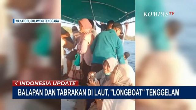 Balapan Longboat Di Perairan Pulau Tomia Berujung Tenggelam, Begini Kronologinya
