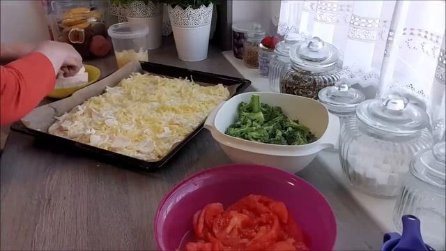 Овощной пирог пицца!Насыщеный вкус лета!Домашняя еда Кухня Рецепты смотреть онлайн