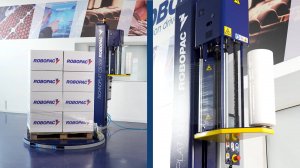 ROBOPAC TECHNOPLAT - обмотчик с вращающимся столом и автоматической запайкой плёнки