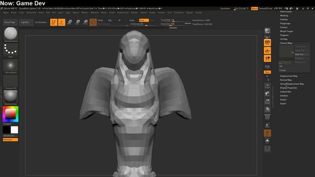 ZBrush to Unity 2: Basic Retopo and Export смотреть онлайн