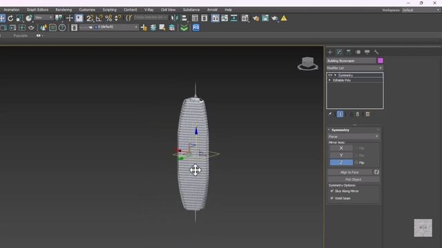 #05 3DSMAX TUTORIAL | SYMMETRY in 3Dsmax 2022 смотреть онлайн