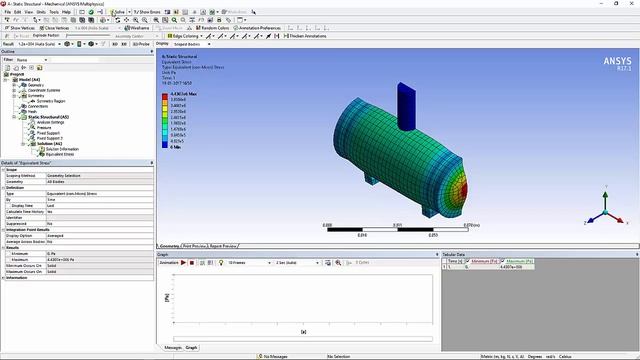 Pre-stress Analysis with Impact Loading in Ansys Explict Analysis смотреть онлайн