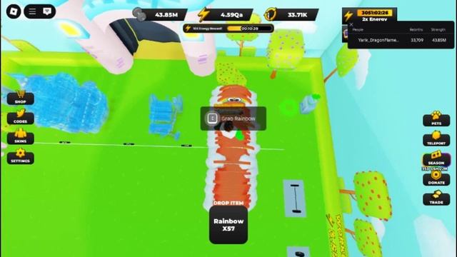 Strongman Simulator В roblox смотреть онлайн